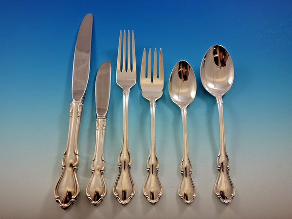 Hampton Court by Reed and Barton Sterling Silver Flatware Set 18 Service 118 pc