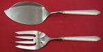 William & Mary by Lunt Sterling Silver Salmon Serving Set Fish Custom Made