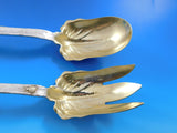 Lap Over Edge by Tiffany and Co Sterling Silver Salad Serving Set 2pc Spider Web