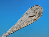 Japanese by Tiffany and Co Sterling Silver Salad Serving Fork 10 1/8"