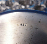 Flora by Shiebler Sterling Silver Fruit Bowl Pcd Rose Leaf Motif #922 (#5696)