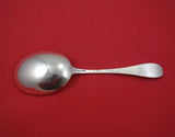 Antique Hammered by Shreve Sterling Silver Vegetable Serving Spoon 8 3/4"