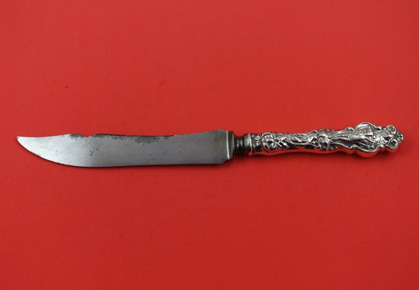 Irian by Wallace Sterling Silver Steak Carving Knife 10"