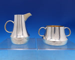 Christopher N. Lawrence English Estate Sterling Silver Sugar Creamer 2pc (#7398)