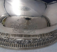 T and J Creswick Victorian English Silverplate Dome for Turkey or Meat (#5880)