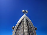 Sterling Silver Mesh Purse circa 1900 2.2 troy ounces 6" x 2" unmarked (#6173)