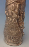 Pairpoint Silverplate Salt & Pepper Shakers 2pc Japanesque Design (#0227)