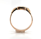 10k and 14k Gold Victorian Poison Ring Hidden Compartment Size 6 (#J6352)