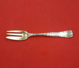 Wave Edge by Tiffany and Co Sterling Silver Caviar Fork Gold Washed FH 6"