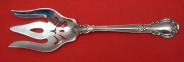 Chantilly by Gorham Sterling Silver Salad Serving Fork Pierced 8 3/4" Heirloom