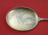 Rocaille by Gebrüder Reiner German 800 Silver Ice Cream Server GW BC Round 9 1/8