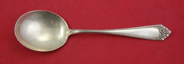 Leicester by International Sterling Silver Gumbo Soup Spoon 6 3/4" Antique