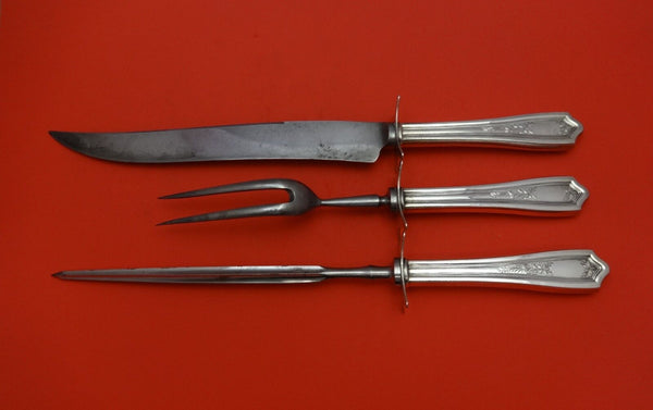 Davenport by International Sterling Silver Roast Carving Set 3pc HHWS
