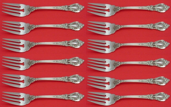 Eloquence by Lunt Sterling Silver Salad Fork 6 3/8" Set of 12