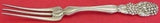 Blackberry by Tiffany and Co Sterling Silver Fruit Fork 3-Tine 6" with Leaf