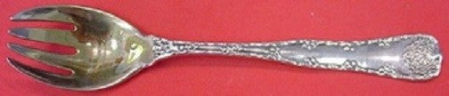 Wave Edge By Tiffany and Co. Sterling Silver Ice Cream Fork Goldwashed Org. 6"