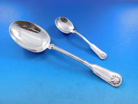 Shell & Thread by Tiffany Sterling Silver Flatware Set 12 Service 141 pcs Dinner