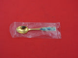Harlequin Enameled by Georg Jensen Sterling Silver Demitasse Spoon 6-pc set 4"
