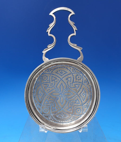 English Georgian Sterling Silver Lemon Squeezer 6 3/4" x 4" London 1762 (#7472)