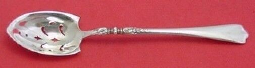 Nellie Custis by Lunt Sterling Silver Olive Spoon Pierced 5 3/4" Original
