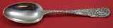 Chrysanthemum by Stieff Sterling Silver Serving Spoon 8 3/8" Heirloom Antique