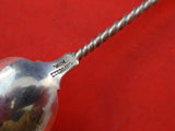 Medallion with Twist by Wood & Hughes Sterling Silver Teaspoon 5 3/4" Willie
