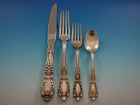 Prince Eugene by Alvin Sterling Silver Flatware Set for 8 Service 40 pcs Dinner