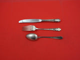 Bridal Veil by International Sterling Silver Junior Set 3-pc knife 6 3/4"