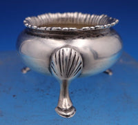 Thomas Hayes English Victorian Sterling Silver Salt Dip Master Ruffle Rim #8427