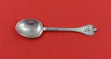 Foxhead by James Robinson English Sterling Silver Demitasse Spoon 4"