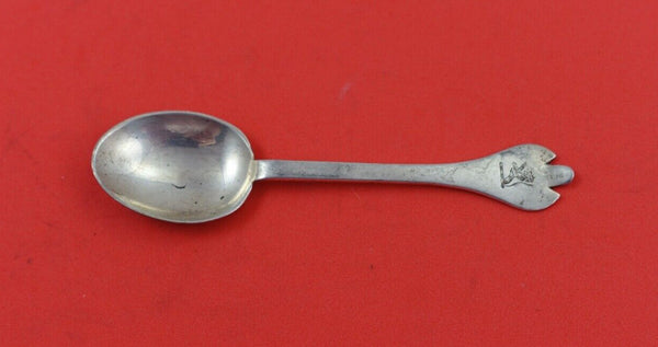 Foxhead by James Robinson English Sterling Silver Demitasse Spoon 4"