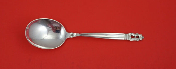Acorn - Estate by Georg Jensen Sterling Cream Soup Spoon oval bowl 6 1/2"