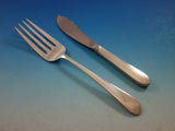 Early American Plain by Lunt Sterling Silver Flatware Set for 8 Service 40 pcs