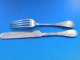 Japanese by Tiffany and Co Sterling Silver Junior Set 2pc Knife Fork Mono "Guy"