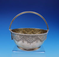 Horace Woodward English Sterling Silver Sugar Bowl and Sifter Set in Box (#3212)