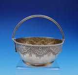 Horace Woodward English Sterling Silver Sugar Bowl and Sifter Set in Box (#3212)
