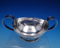 Starlit by Allan Adler Sterling Silver Sugar Bowl 6" x 3 1/4" x 2 3/4" (#7892)