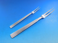 Bernadotte by Georg Jensen Sterling Silver Flatware Set Service 87 pcs Luncheon