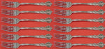 Savannah by Reed & Barton Sterling Silver Regular Fork Set of 12 pcs 7 3/8"