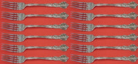 Savannah by Reed & Barton Sterling Silver Regular Fork Set of 12 pcs 7 3/8"