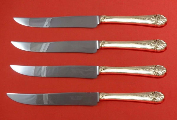 Royal Windsor by Towle Sterling Silver Steak Knife Set 4pc Texas Sized Custom