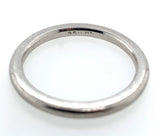 Simple 950 Platinum Wedding Band Ring Jewelry Size 7 (#J5871)