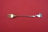 Pattern Unknown By Shiebler Sterling Cocktail Fork GW #135 w/nutmeg 6 3/4"