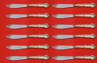 Rondo by Gorham Sterling Silver Fish Knife Custom Set 12 pcs 8 1/4"