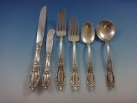 King Richard by Towle Sterling Silver Flatware Set For 12 Service 76 Pieces