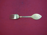 Christmas by A. Michelsen Sterling Silver Regular Fork 1971 Else Alfelt 6 1/4"