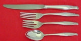 Spring Bud By Alvin Sterling Silver Regular Size Place Setting(s) 4pc