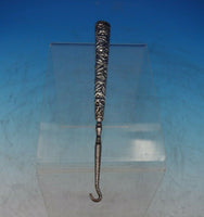 Repousse by Jacobi and Jenkins Sterling Silver Button Hook HH WS 8" (#6365)