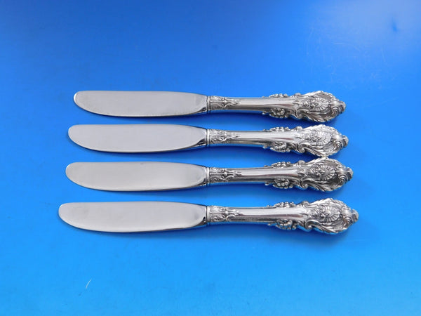 Sir Christopher by Wallace Sterling Silver Butter Spreader HH Modern Set 4 pcs