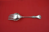 Old Colonial by Towle Sterling Salad Serving Fork Old style w/ ruffles 8 7/8"